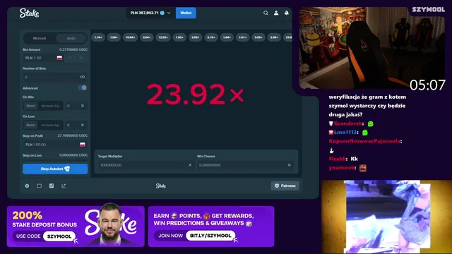 Evento de premios y leaderboard con estilo promocional de casino