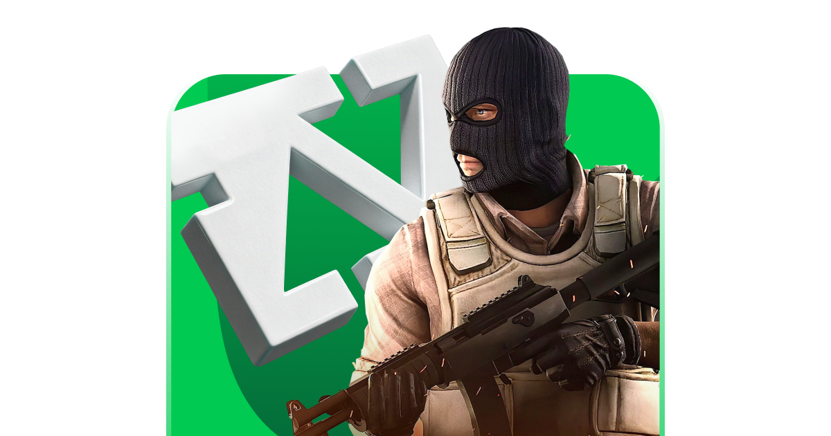 Juego visual con contraste fuerte y estilo de ficha destacada